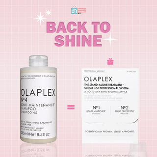 OLAPLEX  BOND MAINTENANCE SHAMPOO N°4 = N°1 15 ML + N°2 30 ML Offerts