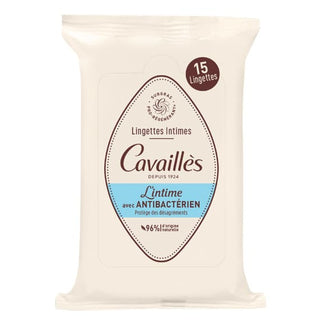 ROGE CAVAILLES LINGETTES ANTIBACTERIEN 15 UNITES