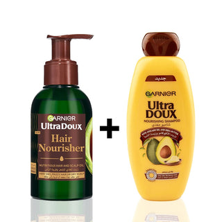 GARNIER ULTRA DOUX HUILE AVOCAT 120ml  = SHP 200ML AVOCAT KARITE OFFERT