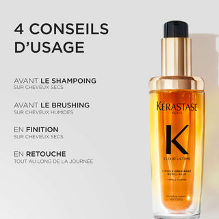 Kérastase Elixir Ultime Huile Sublimatrice Multi-Usage 75ml – Brillance Cheveux Ternes