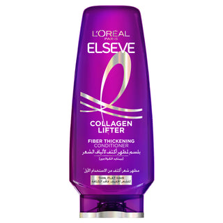 L’Oréal Paris Elseve Collagen Lifter Conditioner Volumateur 200 ml après-shampooing pour cheveux fins et plats, BeautyMarket parapharmacie Maroc