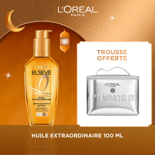 L'ORÉAL PARIS ELSEVE HUILE EXTRAORDINAIRE 100 ML = TROUSSE OFFERTE