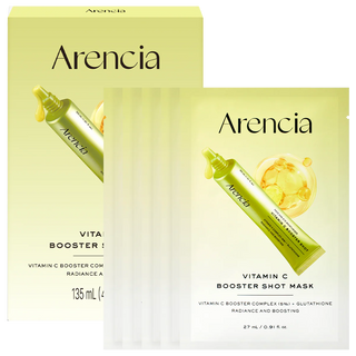 Arencia Vitamin C Booster Shot Mask – Pack de 5 Masques