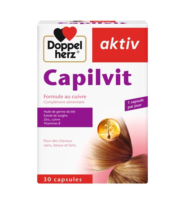 DOPPELHERZ AKTIV CAPILVIT 30 CAPSULES