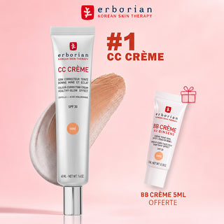 Erborian CC Crème à la Centella Asiatica SPF25 45 ML DORE = BB CRÈME 5ML DORE OFFERTE