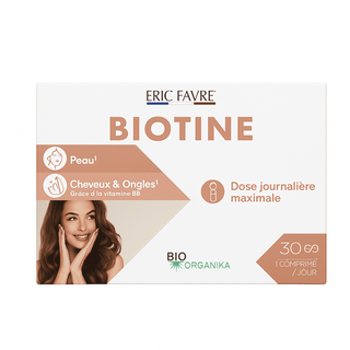 Eric Favre Biotine 30 comprimés – Complément pour cheveux et ongles