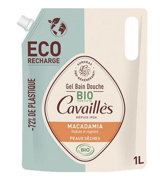 Cavaillès Gel Bain Douche Macadamia Recharge 1L