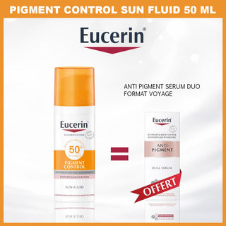 EUCERIN SUN PIGMENT CONTROL FLUID SPF50+ 50 ML = ANTI PIGMENT SERUM DUO 7ML OFFERT