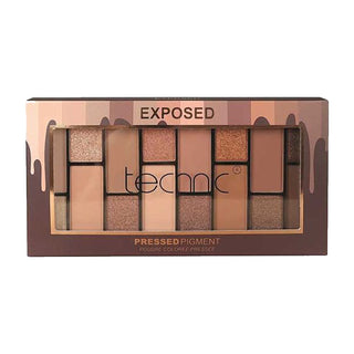 Technic Cosmetics 15 Pressed Pigment Palette Eyeshadow Exposed