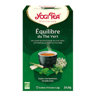 Yogi Tea - EQUILIBRE Du Thé Vert 17 Sachets