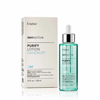 Erayba Zenactive Purify Lotion Dandruff Z18P -100ml – Antipelliculaire & Apaise les Irritations