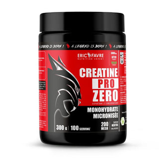 Eric Favre Pure Creatine 200 mesh – Créatine Pro Zero 300 G Naturel