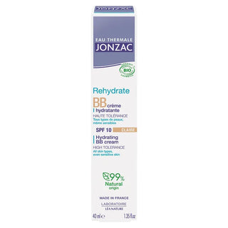 JONZAC REHYDRATE BB CREME HYDRATANTE SPF10 TEINTE CLAIRE 40ML