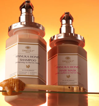 DANCOLY PARIS PACK AU MIEL DE MANUKA SHAMPOING 450 ML + MASQUE 450 ML