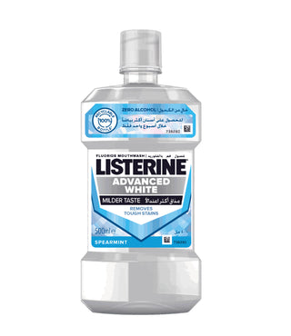 LISTERINE ADVANCE WHITE MILDER TASTE MOUTHWASH 250ml