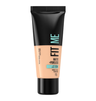 MAYBELLINE FIT ME FOND DE TEINT LIQUIDE MATTE + PORELESS 30ML 115 IVOIRE