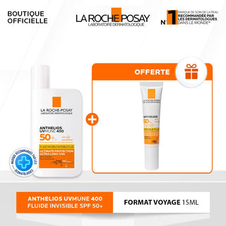 La Roche-Posay anthelios shaka fluide UVMUNE 400+ SPF50 = anthelios shaka 15 ml OFFERT