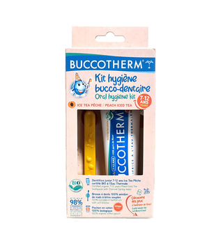 BUCCOTHERM KIT ENFANT 7-12 ANS 50 ML GOUT PECHE