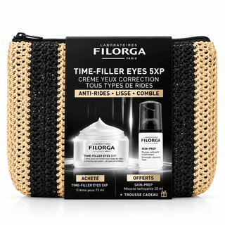 Filorga Coffret Time-Filler Eyes 15 ml = Skin-Prep + Trousse Offerts