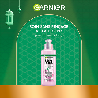 GARNIER ULTRA DOUX Rice Water Crème sans rinçage à l'eau de riz et à l'amidon 200ML