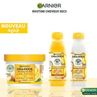 Garnier Pack routine Hair Food Banane  Masque + Shampoing + Après-Shampoing