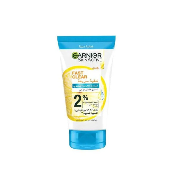 Garnier Fast Clear - Daily Exfoliating Wash 50ml