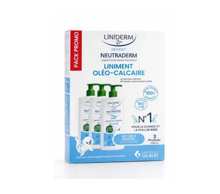Gilbert Pack de 3 Liniment Oléo-Calcaire Bio Bébé 480ml