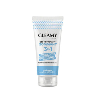 GLEAMY GEL NETTOYANT 3EN1 GOMMANT 200ML