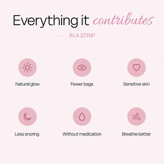 Gudslip Beauty Strips Nez 30 unités, bandelettes nasales adhésives pour le confort respiratoire nocturne, parapharmacie Maroc.
