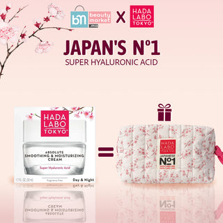 Hada Labo Tokyo - ABSOLUTE SMOOTHING & MOISTRIZING CREAM 50ML = TROUSSE OFFERTE
