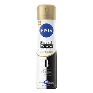 NIVEA DÉODORANT BLACK & WHITE SILKY SMOOTH 72H 200ML