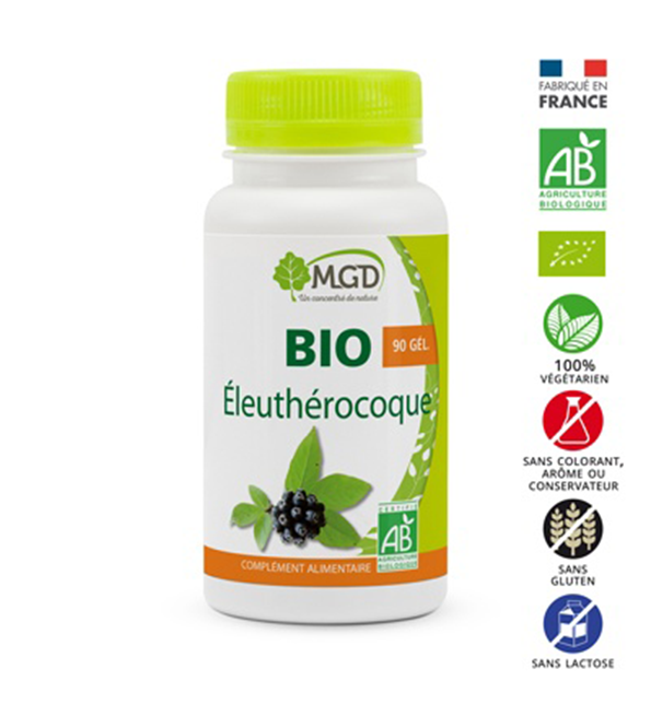 MGD Éleuthérocoque Bio 90gel