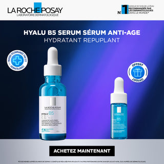 LA ROCHE POSAY HYALU B5 SÉRUM 30 ML = HYALU B5 10ML OFFERT