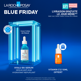 La roche posay hyalu b5 sérum 30 ml = Vitamic C12 10ml OFFERT