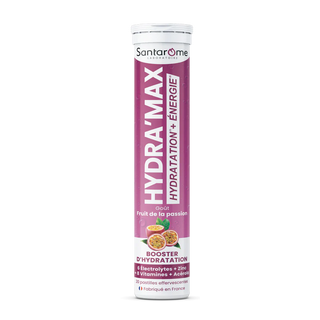 Santarome HYDRA'MAX Fruit de la Passion – 20 Pastilles Hydratation