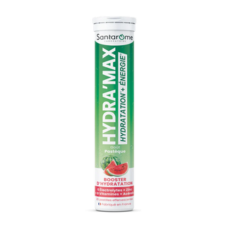 SANTAROME HYDRA'MAX Pastèque – 20 Pastilles Hydratation