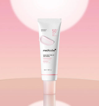 MEDICUBE PDRN Pink Tone Up Sunscreen SPF50+ PA++++ 50ml