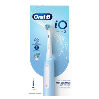 ORAL-B IO3 BROSSE À DENTS ÉLECTRIQUE ICE BLUE
