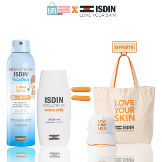 ISDIN Foto Ultra 100 Active Unify 50ml + Pediatrics Spray SPF50 = Cadeaux Offerts