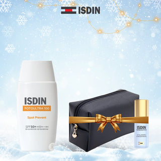 ISDIN Foto Ultra 100 Isdin Spot prevent Fusion Fluid SPF50 = Trousse+hyaluronic 5 ml offerts