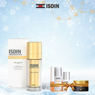 ISDIN ISDINCEUTICS MELACLEAR SERUM CORRECTEUR 30 ML  = Magic repair 10 ml + age reverse night  8g offerts