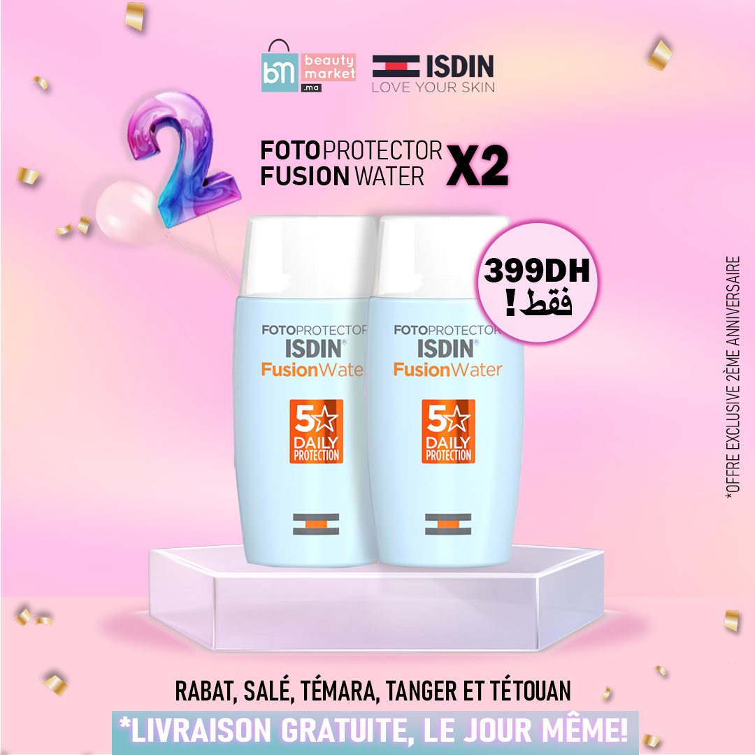 ISDIN Fotoprotector Fusion Fluide Water 50Ml*2