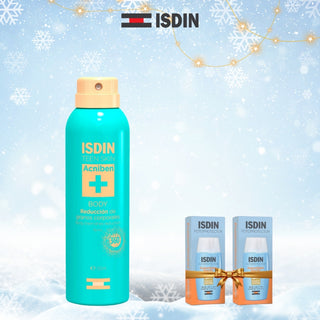 ISDIN TEEN SKIN ACNIBEN + SPRAY BOUTONS DU CORPS 150 ML = 2 Fusion Water Magic 10 ml