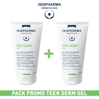 ISIS PHARMA PACK TEEN DERM GEL NETTOYANT 150 ML *2