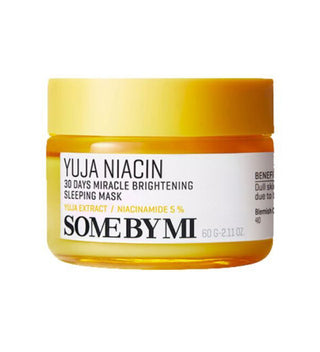 SOMEBYMI YUJA NIACIN 30 DAYS MIRACLE BRIGHTENING SLEEPING MASK 60 G