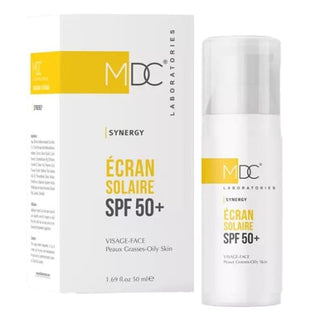 MDC SYNERGY OILY SKIN ÉCRAN SOLAIRE SPF50+ PEAUX GRASSES 50ML