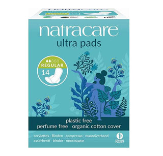 Natracare Ultra Pads Regular +Wings 14 Units