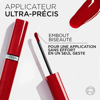L'ORÉAL PARIS INFAILLIBLE LAQUE RESISTANCE LIQUID ROUGE À LÈVRES 635 WORTH IT MEDIUM