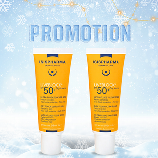 ISISPHARMA Uveblock 50 Dry Touch Teinte Claire 40 Ml-*2PROMOTION