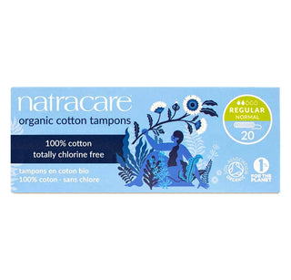 NATRACARE TAMPONS REGULAR NORMAL 20 U